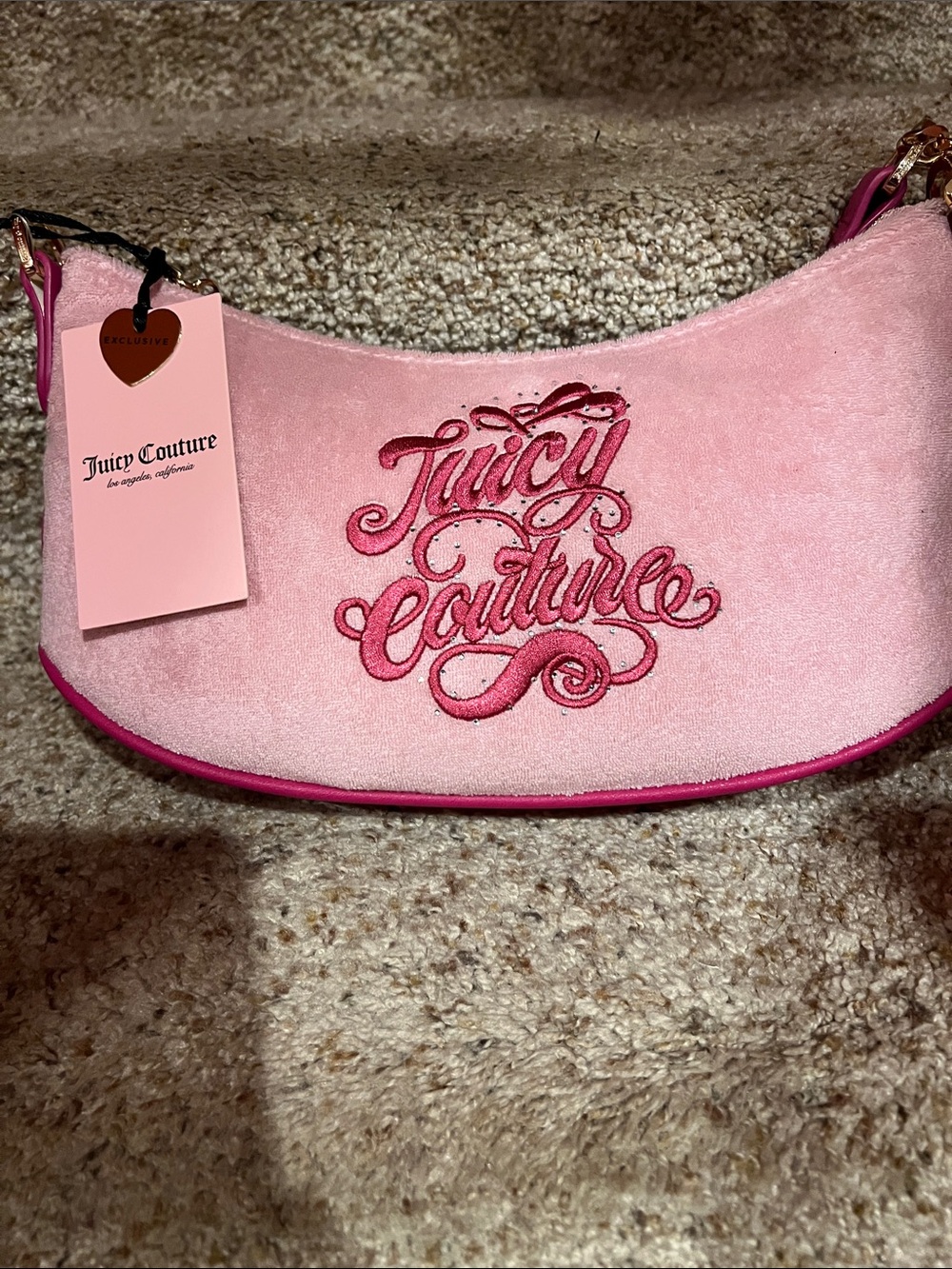 Juicy Couture Sugar Rush Shoulder Bag Flamingo MSRP $69